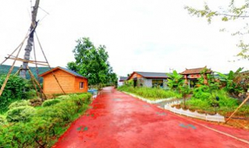 臥龍灣鑫開(kāi)心農(nóng)場(chǎng)全景圖